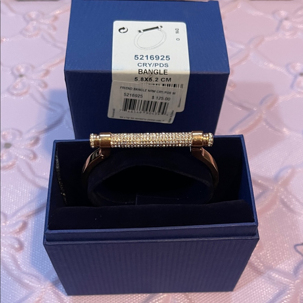 Swarovski Rose Gold Bangle